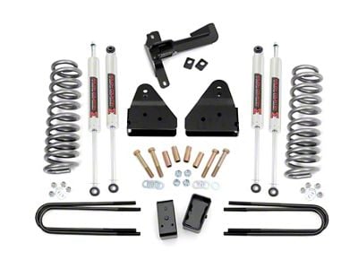 Rough Country 3-Inch Suspension Lift Kit with M1 Monotube Shocks (05-07 4WD 6.0L Powerstroke F-250 Super Duty)