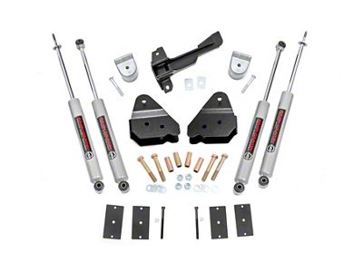 Rough Country 3-Inch Suspension Lift Kit with Premium N3 Shocks (19-22 F-250 Super Duty Tremor)