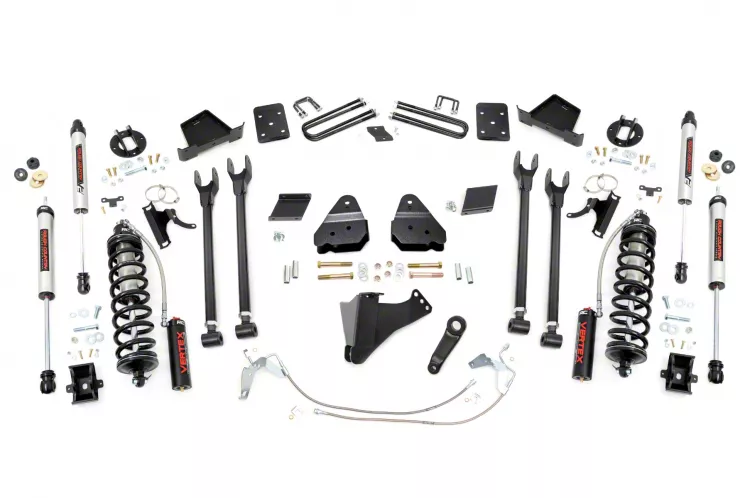 Rough Country F-250 Super Duty 6-inch 4-link Coil-over Conversion 