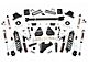 Rough Country 6-Inch Coil-Over Conversion Suspension Lift Kit with Front Driveshaft and V2 Monotube Shocks (17-22 4WD 6.7L Powerstroke F-250 Super Duty w/ 3.50-Inch Rear Axle & Factory Overload Springs, Excluding Tremor)