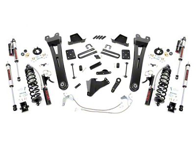 Rough Country 6-Inch Coil-Over Conversion Radius Arm Suspension Lift Kit with Vertex Reservoir Shocks (08-10 6.4L Powerstroke F-250 Super Duty)