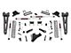 Rough Country 6-Inch Radius Arm Suspension Lift Kit with M1 Monotube Shocks (23-24 4WD 6.8L, 7.3L F-250 Super Duty, Excluding Tremor)
