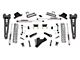 Rough Country 6-Inch Radius Arm Suspension Lift Kit with Premium N3 Shocks (23-24 4WD 6.8L, 7.3L F-250 Super Duty, Excluding Tremor)