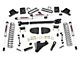 Rough Country 6-Inch Suspension Lift Kit with M1 Monotube Shocks and Front Driveshaft (23-24 4WD 6.7L Powerstroke F-250 Super Duty w/ 3.50-Inch Rear Axle & w/o Factory Overload Springs & Factory LED Projector Headlights, Excluding Tremor)