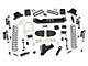 Rough Country 6-Inch Suspension Lift Kit with Vertex Reservoir Shocks (23-24 4WD 6.7L Powerstroke F-250 Super Duty w/ 3.50-Inch Rear Axle, Factory Overload Springs & w/o Factory LED Projector Headlights, Excluding Tremor)