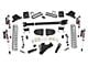 Rough Country 6-Inch Suspension Lift Kit with Vertex Reservoir Shocks and Front Driveshaft (23-24 4WD 6.7L Powerstroke F-250 Super Duty w/ 3.50-Inch Rear Axle & w/o Factory Overload Springs & Factory LED Projector Headlights, Excluding Tremor)