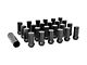 Rough Country Black Bulge Acorn Style Lug Nut Kit; M14 x 2.0; Set of 24 (99-02 2WD F-250 Super Duty)