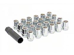 Rough Country Chrome Open End Style Lug Nut Kit; M14 x 1.5; Set of 32 (11-24 F-250 Super Duty)