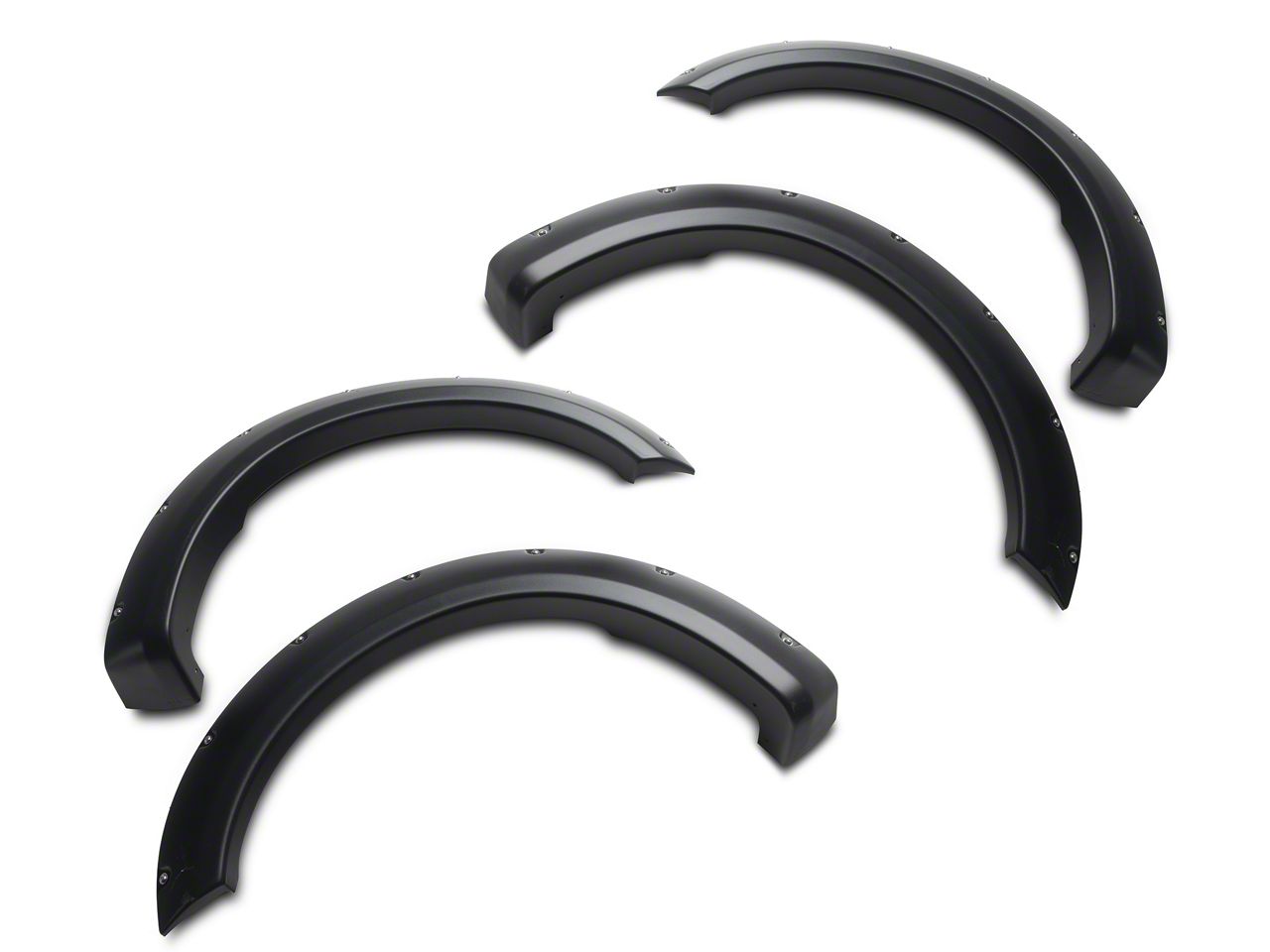 Rough Country F 250 Super Duty Pocket Fender Flares Flat Black F F21112a 17 22 F 250 Super 6164