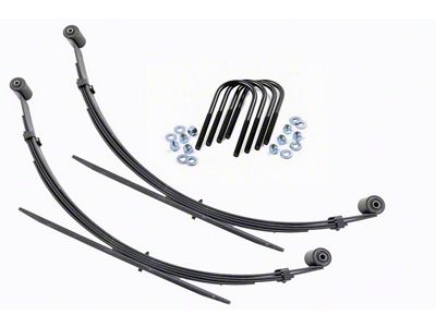 Rough Country Rear Leaf Springs for 4-Inch Lift (99-04 4WD F-250 Super Duty)