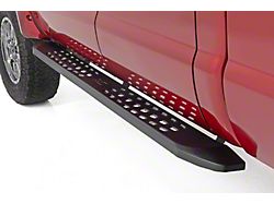 Rough Country RPT2 Running Boards; Matte Black (11-16 F-250 Super Duty SuperCrew)