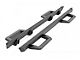 Rough Country SR2 Adjustable Aluminum Side Step Bars; Textured Black (17-24 F-250 Super Duty SuperCrew)