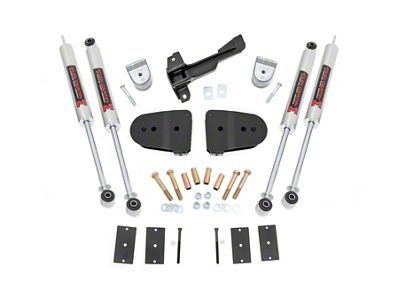 Rough Country 3-Inch Suspension Lift Kit with M1 Monotube Shocks (23-24 F-350 Super Duty Tremor)