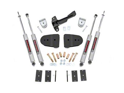 Rough Country 3-Inch Suspension Lift Kit with Premium N3 Shocks (23-24 F-350 Super Duty Tremor)