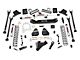 Rough Country 6-Inch 4-Link Suspension Lift Kit with V2 Monotube Shocks (17-22 4WD 6.7L Powerstroke F-350 Super Duty w/ 3.50-Inch Rear Axle & w/o Factory Overload Springs)