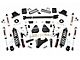 Rough Country 6-Inch Coil-Over Conversion Suspension Lift Kit with Front Driveshaft and V2 Monotube Shocks (17-22 4WD 6.7L Powerstroke F-350 Super Duty SRW w/ 4-Inch Rear Axle & w/o Factory Overload Springs, Excluding Tremor)
