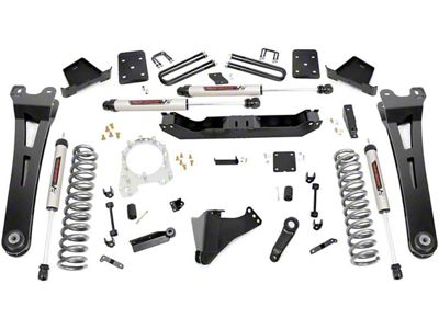 Rough Country 6-Inch Radius Arm Suspension Lift Kit with V2 Monotube Shocks (17-22 4WD 6.7L Powerstroke F-350 Super Duty SRW w/ 3.50-Inch Rear Axle & w/o Factory Overload Springs)