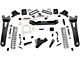 Rough Country 6-Inch Radius Arm Suspension Lift Kit with V2 Monotube Shocks (17-22 4WD 6.7L Powerstroke F-350 Super Duty SRW w/ 3.50-Inch Rear Axle & w/o Factory Overload Springs)