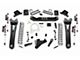 Rough Country 6-Inch Radius Arm Suspension Lift Kit with Vertex Reservoir Shocks (17-22 4WD 6.7L Powerstroke F-350 Super Duty SRW w/ 3.50-Inch Rear Axle & w/ Factory Overload Springs)