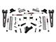 Rough Country 6-Inch Radius Arm Suspension Lift Kit with M1 Monotube Shocks (23-24 4WD 6.7L Powerstroke F-350 Super Duty SRW, Excluding Tremor)