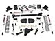 Rough Country 6-Inch Suspension Lift Kit with M1 Monotube Shocks and Front Driveshaft (23-24 4WD 6.7L Powerstroke F-350 Super Duty SRW w/ 3.50-Inch Rear Axle & w/o Factory Overload Springs & Factory LED Projector Headlights, Excluding Tremor)