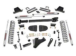 Rough Country 6-Inch Suspension Lift Kit with Premium N3 Shocks (23-24 4WD 6.8L, 7.3L F-350 Super Duty SRW w/o Overload Springs, Excluding Tremor)