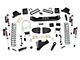 Rough Country 6-Inch Suspension Lift Kit with Vertex Reservoir Shocks (23-24 4WD 6.7L Powerstroke F-350 Super Duty SRW w/ 4-Inch Rear Axle, Factory Overload Springs & w/o Factory LED Projector Headlights, Excluding Tremor)