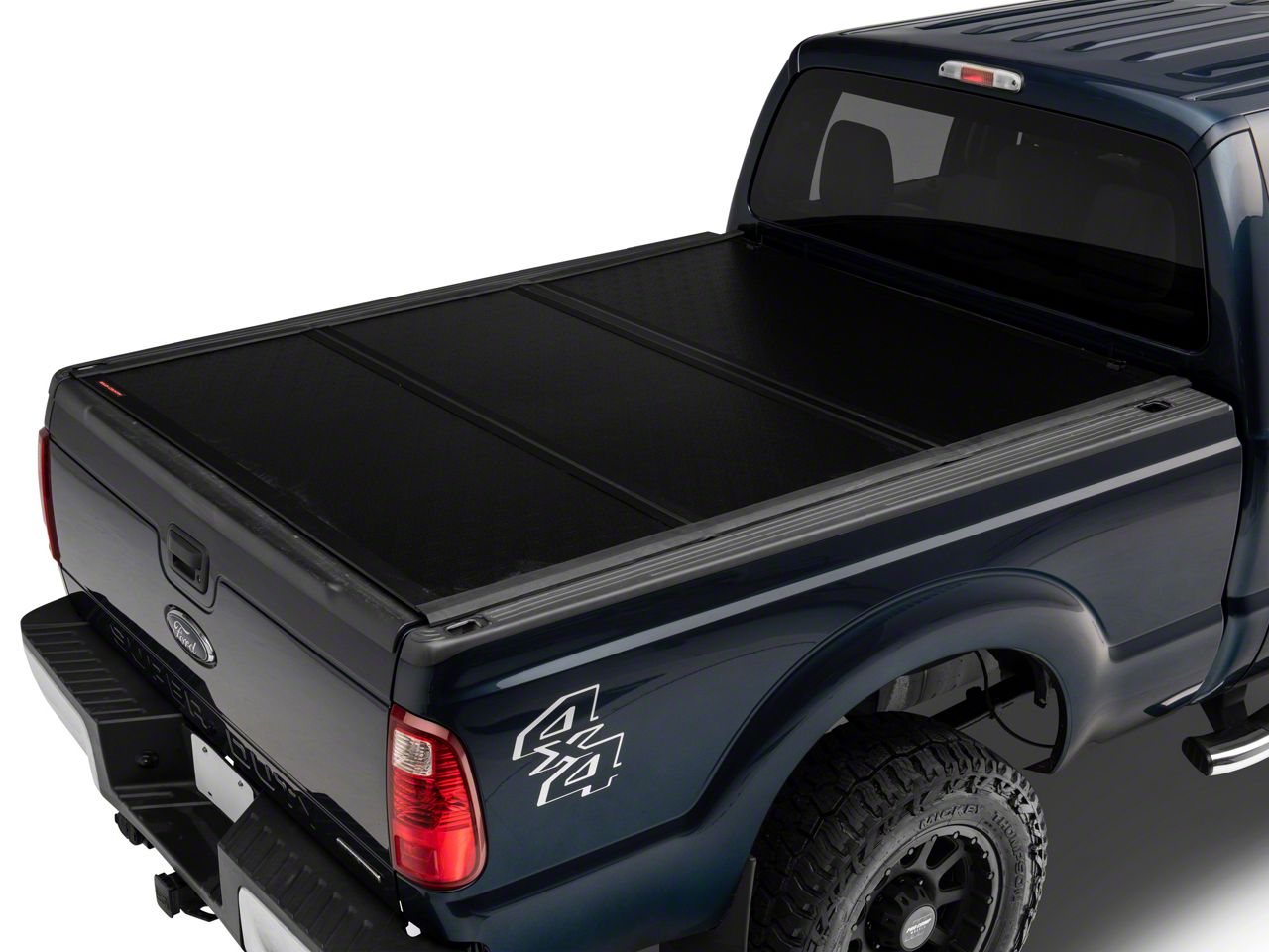 Rough Country F-350 Super Duty Hard Low Profile Tri-Fold Tonneau Cover ...