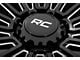 Rough Country 97 Series Gloss Black Milled 8-Lug Wheel; 22x10; -19mm Offset (11-16 F-350 Super Duty SRW)