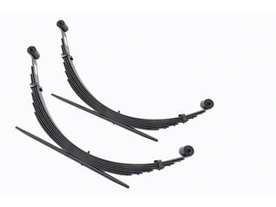 Rough Country Rear Leaf Springs for 8-Inch Lift (99-07 4WD F-350 Super Duty)