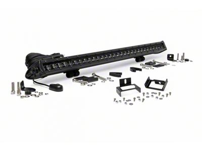 Rough Country Single 30-Inch Black Series LED Grille Kit (11-16 F-350 Super Duty)