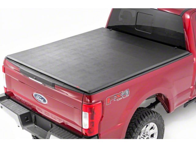 Rough Country Soft Tri-Fold Tonneau Cover (11-16 F-350 Super Duty w/ 6-3/4-Foot Bed)