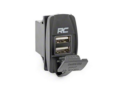 Rough Country USB Switch Insert (Universal; Some Adaptation May Be Required)