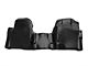 Rough Country Heavy Duty Front Over the Hump Floor Mats; Black (15-24 F-150)