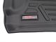 Rough Country Heavy Duty Front and Rear Floor Mats; Black (14-18 Silverado 1500 Double Cab w/ Half Length Floor Console)