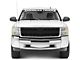 Rough Country Mesh Upper Grille Insert; Black (07-13 Silverado 1500)