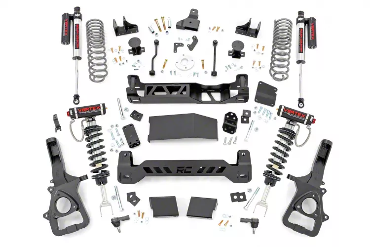 Rough Country Ram Inch Suspension Lift Kit With Vertex Adjustable Coil Overs And Vertex