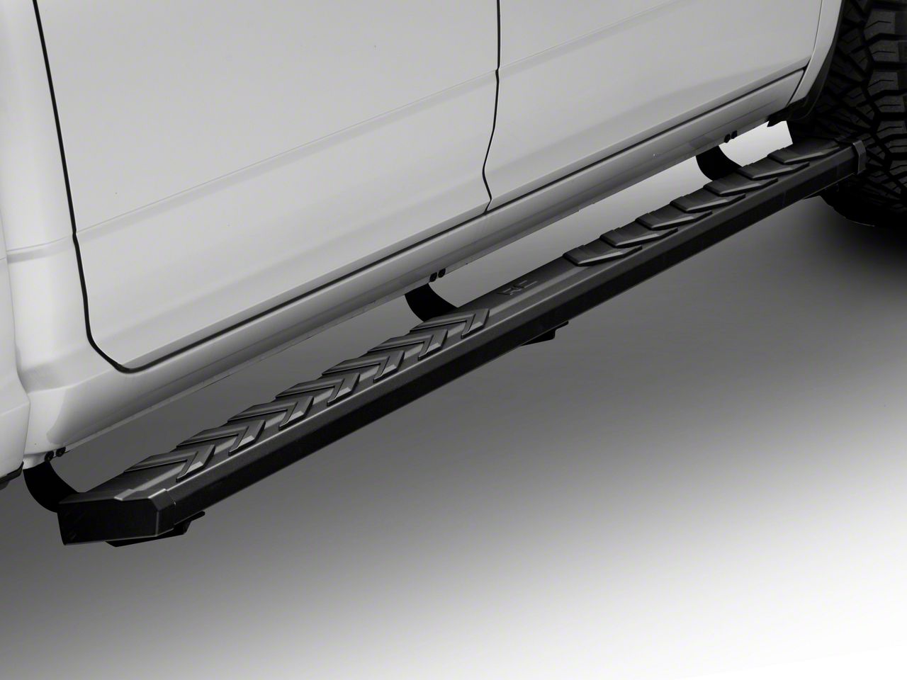 Rough Country RAM 1500 BA2 Running Boards 41003 (09-18 RAM 1500 Crew ...