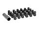 Rough Country Black 7-Spline Lug Nut Kit; 1/2x20; Set of 24 (94-01 RAM 1500)