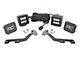 Rough Country Black Series LED Ditch Light Kit; Spot Beam (19-25 RAM 1500)