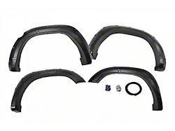 Rough Country Defender Fender Flares; Black (19-24 RAM 1500, Excluding Rebel & TRX)