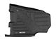 Rough Country Flex-Fit Front and Rear Floor Mats; Black (19-24 RAM 1500 Crew Cab)