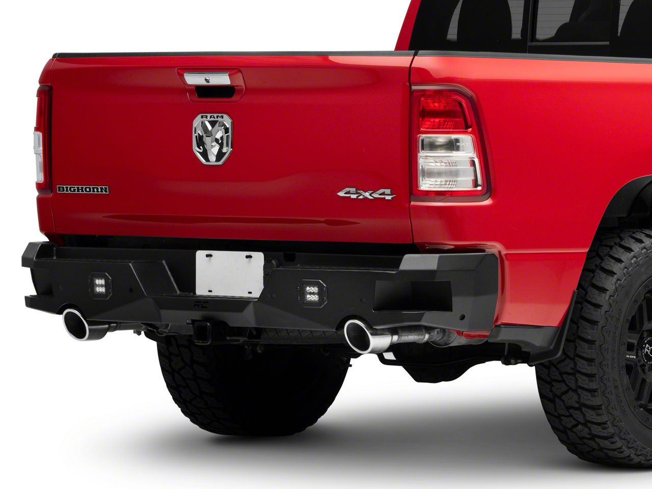 Rough Country RAM 1500 Heavy Duty LED Rear Bumper 10755 (19-25 RAM 1500 ...