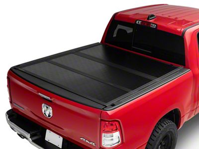 Rough Country Low Profile Hard Tri-Fold Tonneau Cover (19-23 RAM 1500 w/ 5.7-Foot Box & w/o RAM Box & Multifunction Tailgate)