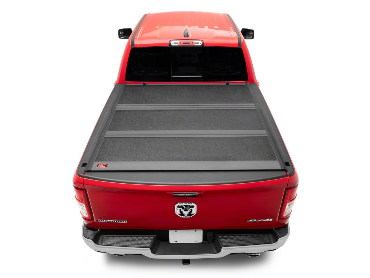 Rough Country RAM 1500 Hard Low Profile Tri-Fold Tonneau Cover ...