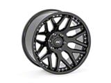 Rough Country 95 Series Matte Black 6-Lug Wheel; 22x10; -25mm Offset (19-25 RAM 1500)