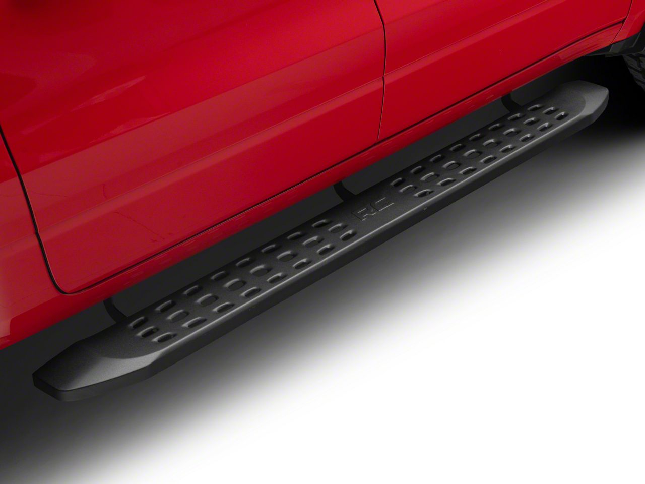 Rough Country RAM 1500 RPT2 Running Boards; Black 44004 (19-25 RAM 1500 ...