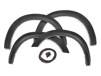 Rough Country Sport Fender Flares; Delmonico Red (09-18 RAM 1500 w/ Metal Front Bumper, Excluding Rebel)