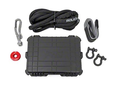 Rough Country Winch Recovery Kit for Sythetic Cable Winches