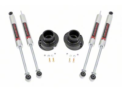 Rough Country 2.50-Inch Front Leveling Kit with M1 Monotube Shocks (14-24 4WD RAM 2500)